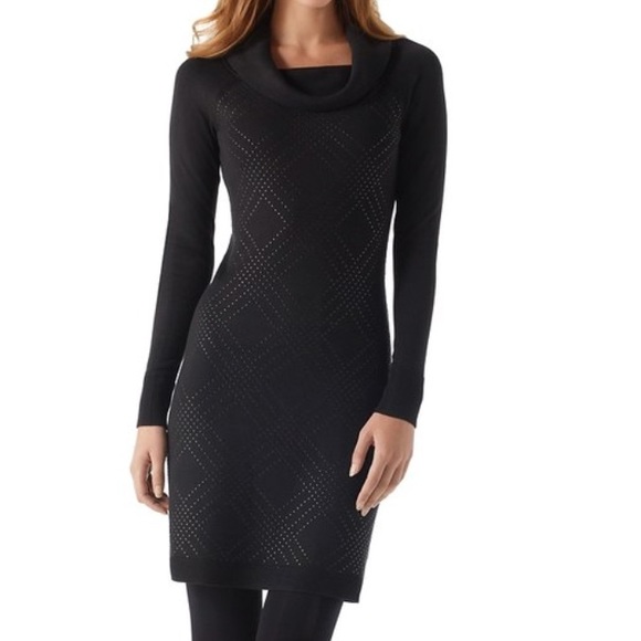 white house black market sweater dress
